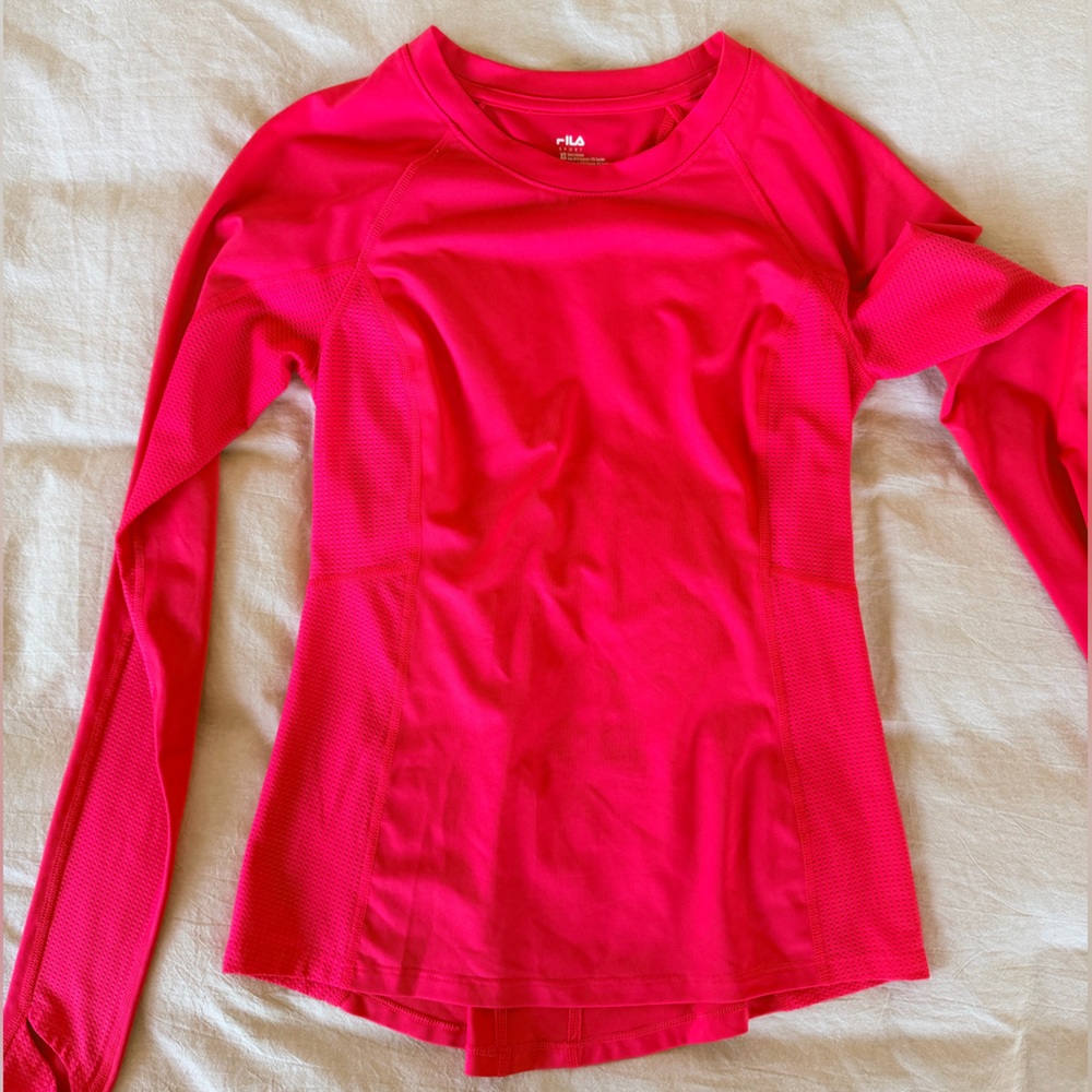 Fila athletic long sleeve shirt XS like new